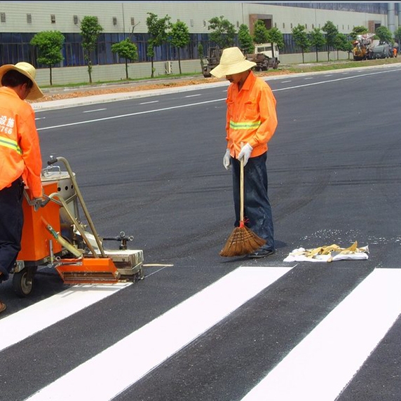 广西广西道路斑马线施工,斑马线划线,道路斑马线